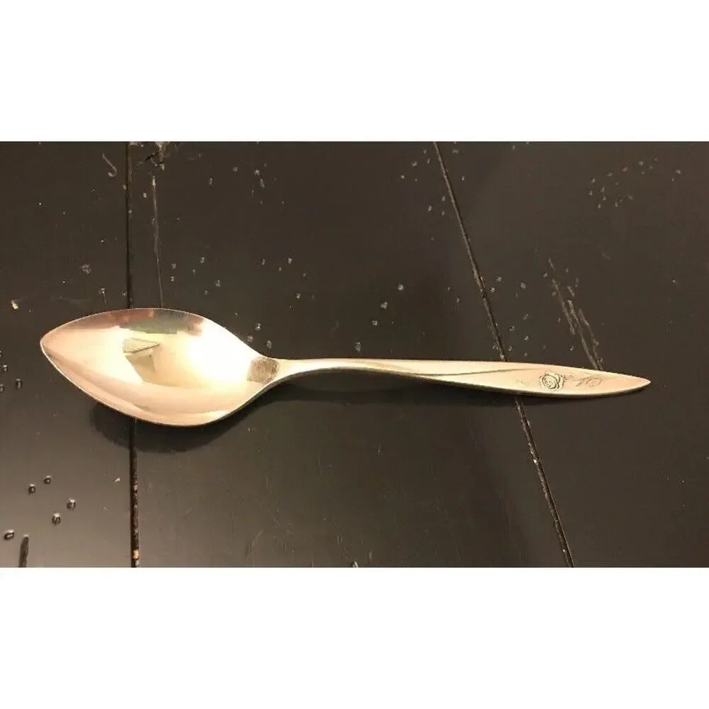 Oneida Community Silverplate Flatware Morning Rose 8.5